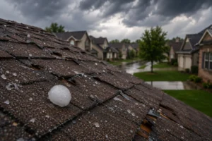 Hail Damage Roof Insurance Claim 8